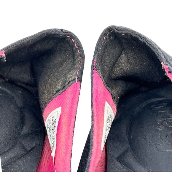 Reef Rainforest Black Slip On Pink Trim Jute Espadrille Ballet Flat Size 8 - Picture 8 of 11